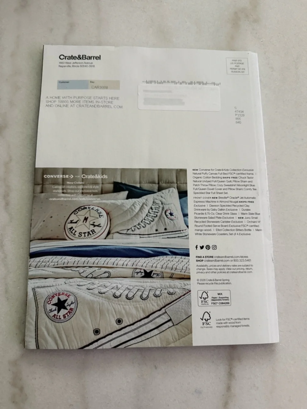 Crate & Barrel Magazine - Spring 2026 Collection
